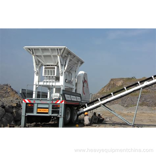 100t/h Mobile Stone Crusher For Sand Making Plant